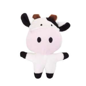   Squeaking Mooo Cow Dog Toy (White, Pink, Black, Brown)