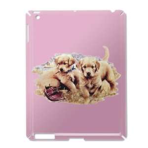    iPad 2 Case Pink of Golden Retriever Puppies 