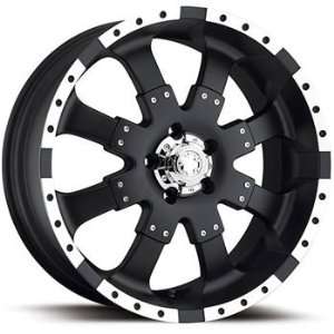 Ultra Goliath 18x9 Black Wheel / Rim 8x6.5 with a 25mm Offset and a 