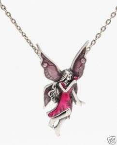 MYSTICA COLLECTION RUBY FAIRY NECKLACE PENDANT JEWELRY  