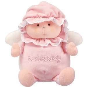  Baby TY   BLESSINGS TO BABY the Angel Bear (pink) Toys 