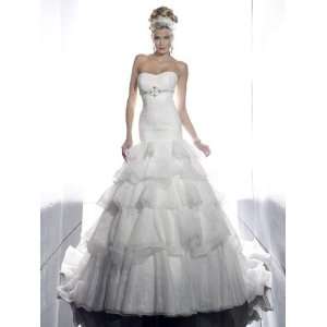  Tulle Strapless Sweetheart Neckline Ball Gown with Layered 