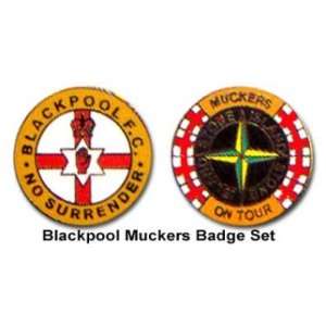  Blackpool Muckers Pin Badges