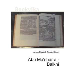  Abu Mashar al Balkhi Ronald Cohn Jesse Russell Books