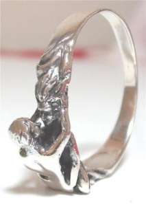 Kama Sutra Sterling Silver Ring Sz15 Missionary Pose k3  