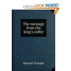  The message from the kings coffer Ronald Temple Books