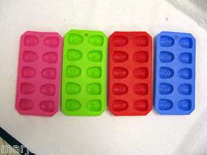 TIKI FACE ICE CUBE TRAY RUBBER EASY RELEASE  
