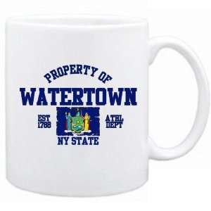 New  Property Of Watertown / Athl Dept  New York Mug Usa City 