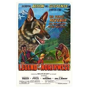  Legend of the Northwest Original Movie Poster, 25 x 38 