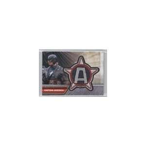  Captain America Movie Insignia Patches (Trading Card) #I2   Captain 