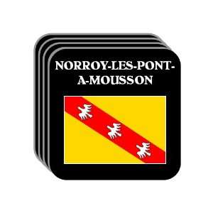 Lorraine   NORROY LES PONT A MOUSSON Set of 4 Mini Mousepad Coasters