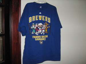 Milwaukee Brewers Sausage Race T Shirt (Adult)  