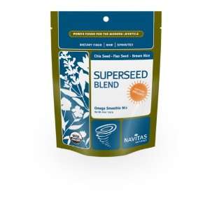 Navitas Naturals Sprouted Omega Super Seed Blend, 8 Ounce  