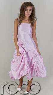 CHEAP PROM DRESSES GIRLS BRIDESMAID WEDDING PINK PARTY DRESS AGE 2 