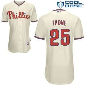  Philadelphia Phillies Jim Thome Authentic Alternate Cool 