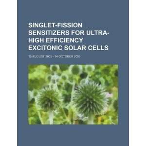  fission sensitizers for ultra high efficiency excitonic solar cells 