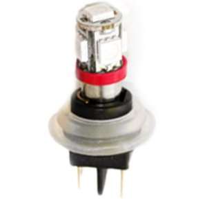  Miniature High Output SMD 5 LED Bulbs BA9s Red Automotive