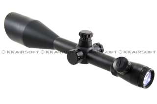 24x60 mm AO Red Mildot side wheel riflescope 00081  