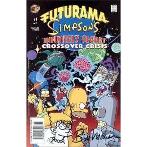   Simpsons Comic autographed by artist Bill Morrison