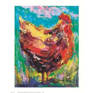  Chicken by Carol Watanabe 13x16