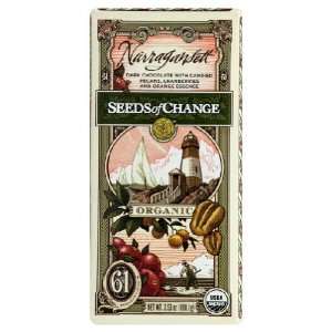 Seeds Of Change, Chocolate Bar Narragansett Org, 3.53 Ounce (12 Pack 