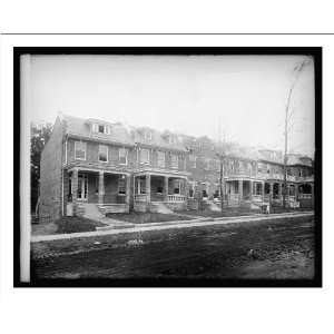   Bremminger row, 16th & Webster, [Washington, D.C.]