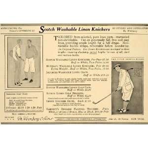  Knickers Trousers Ph Weinberg Sons   Original Print Ad
