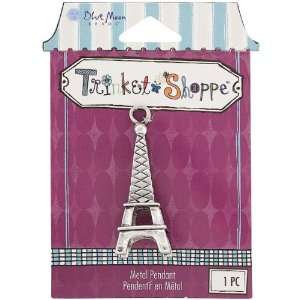  Blue Moon Trinket Shop Pendant, 1/Pkg, Eiffel Tower 