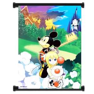  Kingdom Hearts Game Fabric Wall Scroll Poster (31x42 