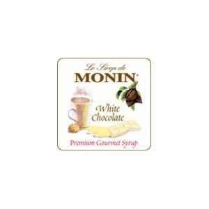 Monin White Chocolate Syrup Grocery & Gourmet Food
