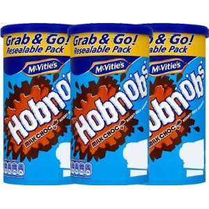 McVities Hob Nob Milk Chocolate 250g 3 pack  Grocery 