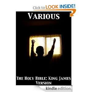  The Holy Bible King James Version eBook Various Kindle 