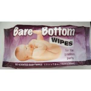 Bare Bottom Wipes 80 Wipes Baby