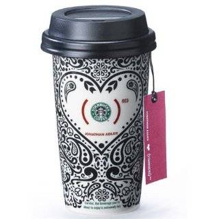 Starbucks Holiday Christmas Ornament 2011 Coffee Cups Mugs, Pack of 4 
