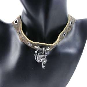  Choker Indomptable brown. Jewelry