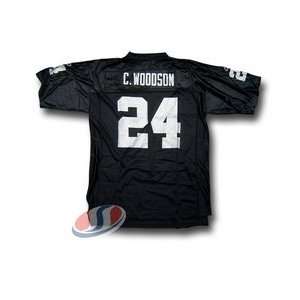 Charles Woodson #24 Oakland Raiders Youth NFL Replica 