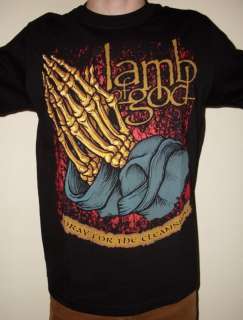 Lamb Of God Pray For Cleansing Metal T Shirt Size S new  