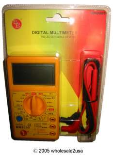 Digital Multimeter Multi Circuit Tester with LCD Screen  