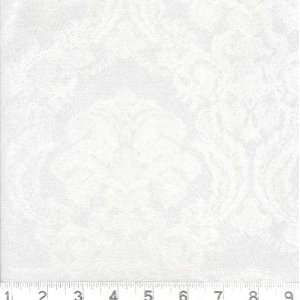  54 Wide Classic Jacquard Vivaldi White Fabric By The 