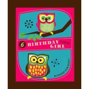  Rosehip Owls Notecards