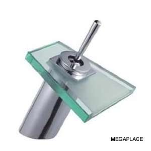   Waterfall Chrome Glass Vessel Sink Faucet (Model BA6200 06) Home