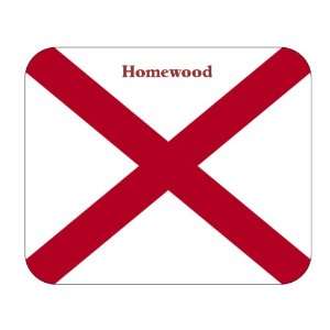  US State Flag   Homewood, Alabama (AL) Mouse Pad 