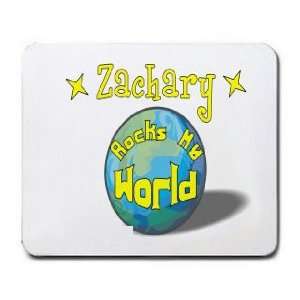 Zachary Rocks My World Mousepad