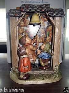 HUM #487 LET’S TELL THE WORLD TM6 HUMMEL FIGURINE CENTURY COLLECTION 