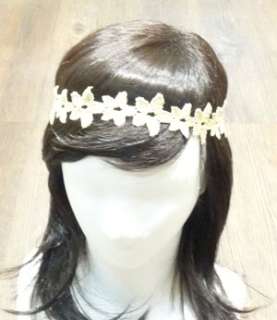FLOWER Hippie headwarp Elastic Hair band Headband accessories Stretch 