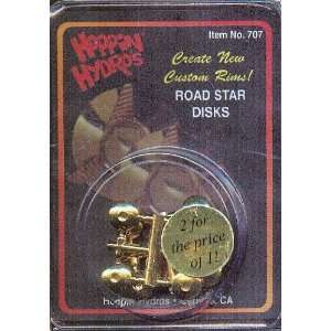  Hoppin Hydros #707 Gold Road Star Discs Toys & Games