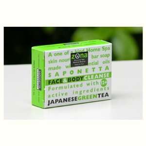  Zona Saponetta Face & Body Cleanse   Japanese Green Tea 