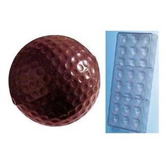  GOLF BALLS 3D Sports Candy Mold Chocolate