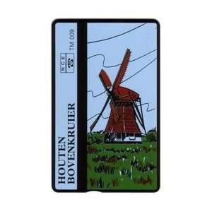   Card 4u Drawing of Windmill   Houten Bovenkruier 