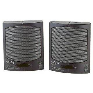  set of 2 polk audio gray computer speakers